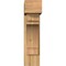 Ekena Millwork Merced Block Rough Sawn Bracket w/ Offset Brace, Western Red Cedar, 8"W x 24"D x 32"H BKT0806X24X32MRC05RWR - alternate 2